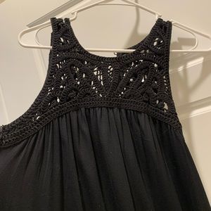 Loft Crochet Shift Dress